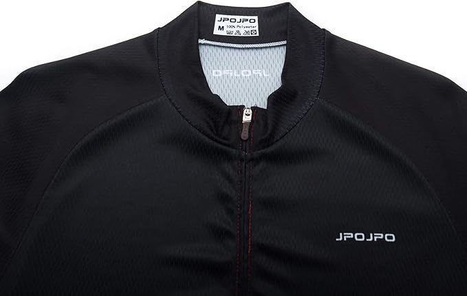 JPOJPO Men's Cycling Jersey Bike Shirt Short Sleeve MTB Summer Clothing Bicycle Tops Jacket S-3XL