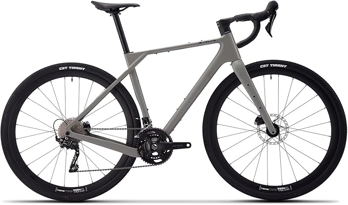 SAVADECK Carbon Gravel Bike - T800 Carbon Frame & Fork, Shimano GRX400 20-Speed Groupset, Hydraulic Disc Brakes, 700C x 40mm Tires - Lightweight Design for Road & Off-Road Adventures