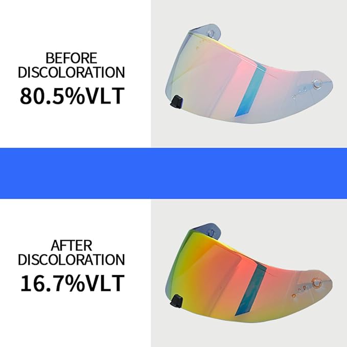 Replacement Motorcycle Helmet Visor Shield for R420 Visor Wearproof Windproof Sun Protection Helmet Accessories