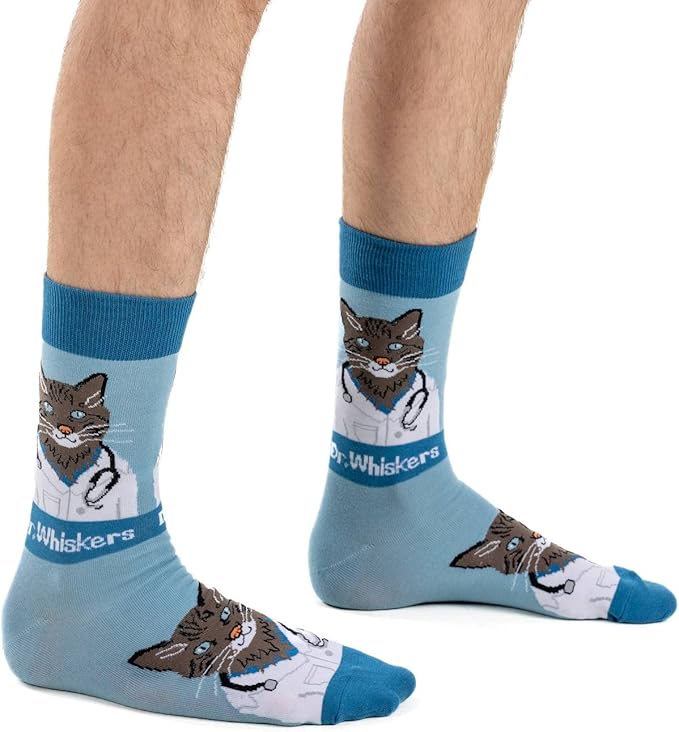 Good Luck Sock Novelty Crew Socks for Adults - For Men, Women and Teens