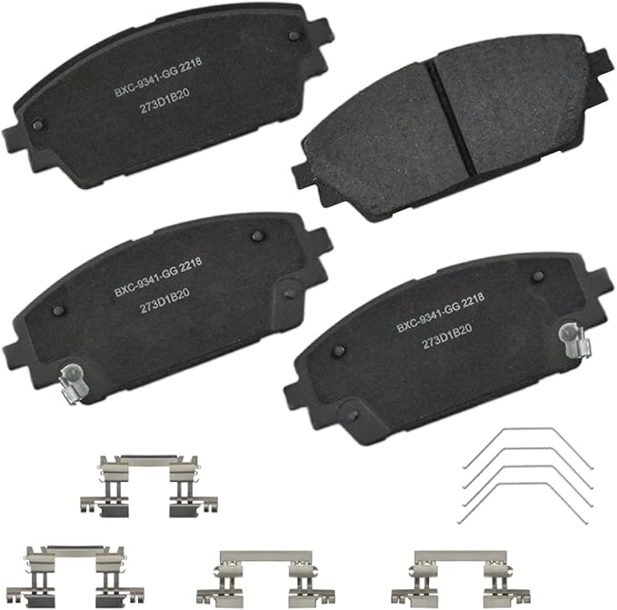 Bendix Premium SBC2218 Ceramic Front Brake Pads for Mazda 3 2024-2019, 3 Sport 2019