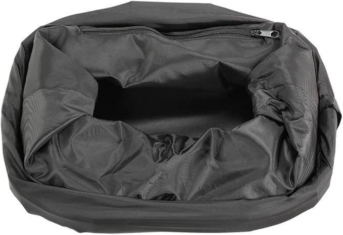 Lixada Bike Basket, Small Pet Cat Dog Carrier Bicycle Handlebar Front Basket Folding Detachable Removable Easy Install Quick Released Picnic Shopping Bag, Max. Bearing: 11lbs