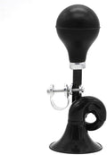 Coolrunner Bugle Horn, Retro Clown Horn, Kids Bike Horn, Classic Vintage Metal Twist Loudspeaker Siren Hooter Snail Air Horn for Vehicles Bicycles Golf Cart