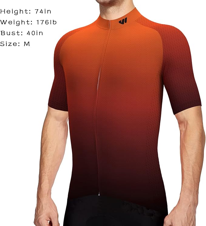 Lo.gas Cycling Jersey Men Short/Long Sleeve Bike Biking Shirts Full Zip with Pockets Road Bicycle Clothes