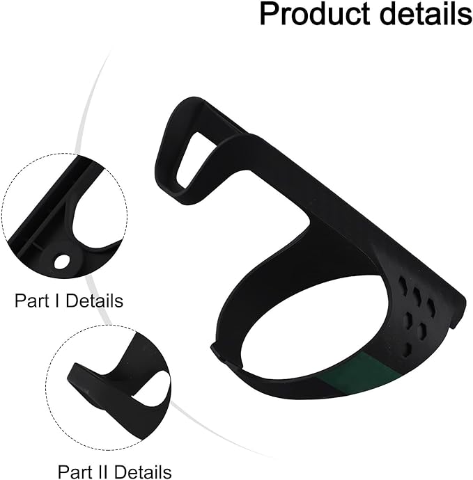 Carbon Fiber Water Bottle Cage For Road And Mountain Bikes, Ultra-Light 29G, 150X74x38mm, Scratch-Resistant Design(green)