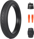 MEGHNA Fat Bike Tire 16/20/24/26 inch Electric Bike Tire Fat Tire 16/20/24/26 x 3.0 inch Heavy Duty Knobby Anti-Slip Foldable Replacement All Terrain Tire for E-Bike Snow Bike Fat Bike