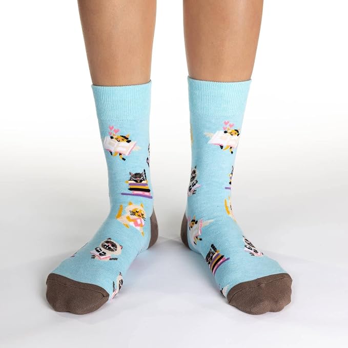 Good Luck Sock Novelty Crew Socks for Adults - For Men, Women and Teens