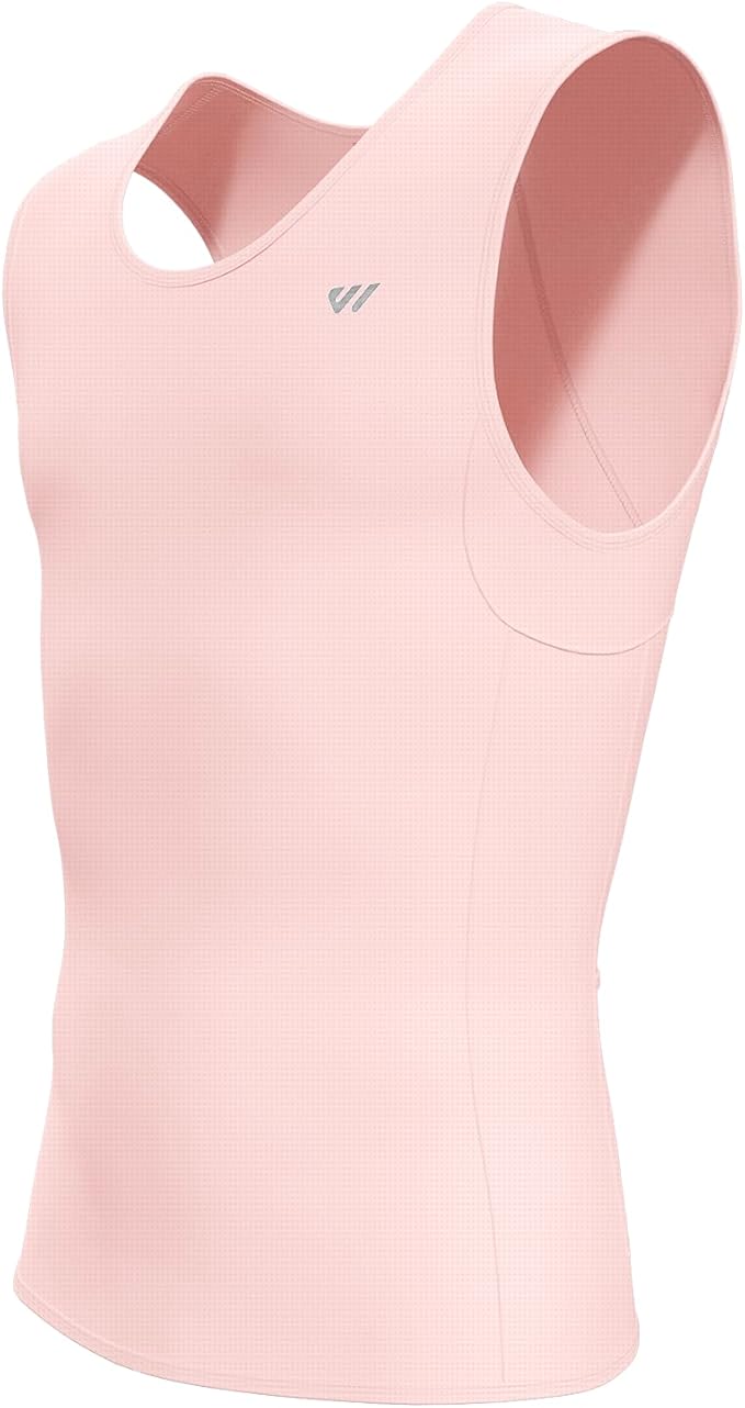Lo.gas Sleeveless Cycling Jersey Men, Biking Base Layer Breathable and Lightweight with Back Pocket Sports Vest
