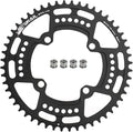 FOMTOR 104 BCD Chainring (30-52T) 7-12 Speed Compatible CNC 7075 Aluminum Narrow Wide Tooth Round Oval Chainrings for MTB/Road Bike Ebike Chainwheel Black/Red