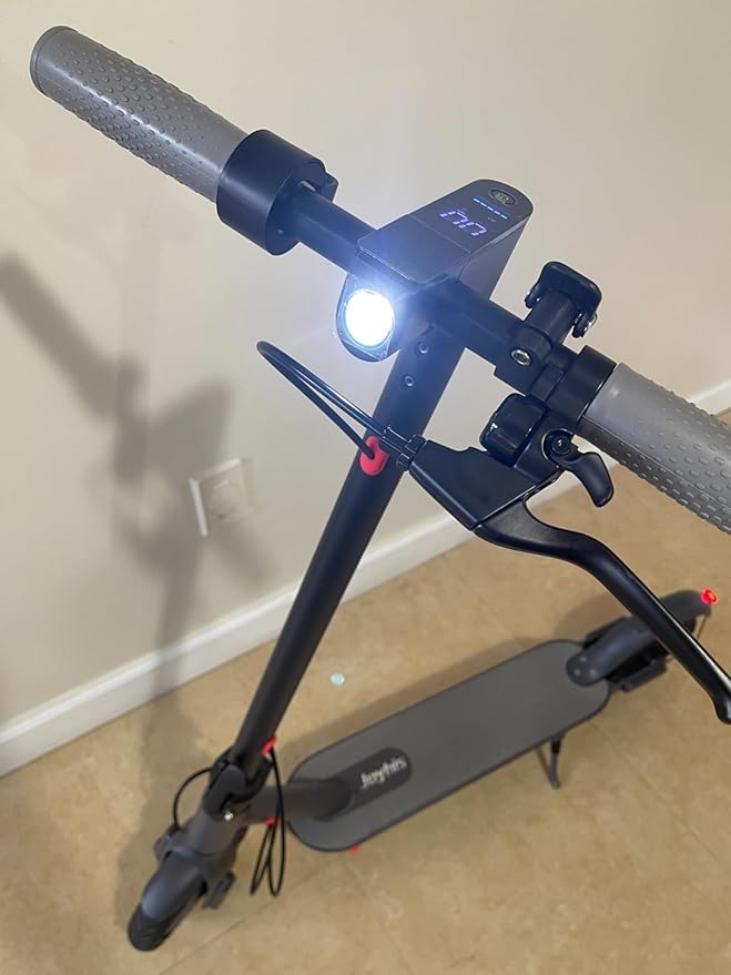 Electric Scooter for Adults - 19/22MPH & 15/22Mile Range, 8.5"/10" Solid Tires Folding Commuter E-Scooter with Dual Suspension, App Control & Dual Brake System, with Seat
