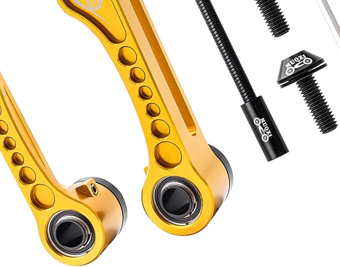 Linear Pull Bike V Brakes Front Rear Set Replacement Fit,Aluminum Alloy V-Type Bike Brake Set for Road Bike Bike BMX Repairing Accessories