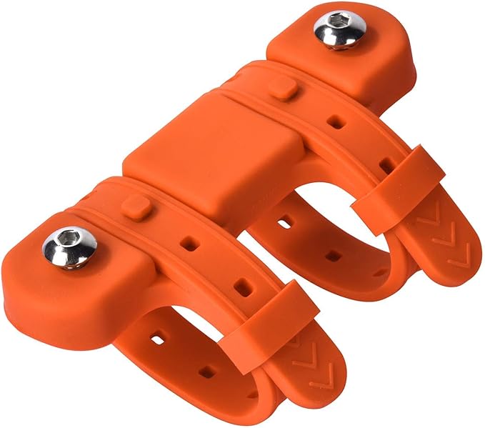 ZONKIE Bike Bottle Cage Mounting Base, Cup Mounting Base for Many Kinds Bikes, Fits Most Stroller Drink Holder, Silicone Material, Many Colors are Available.