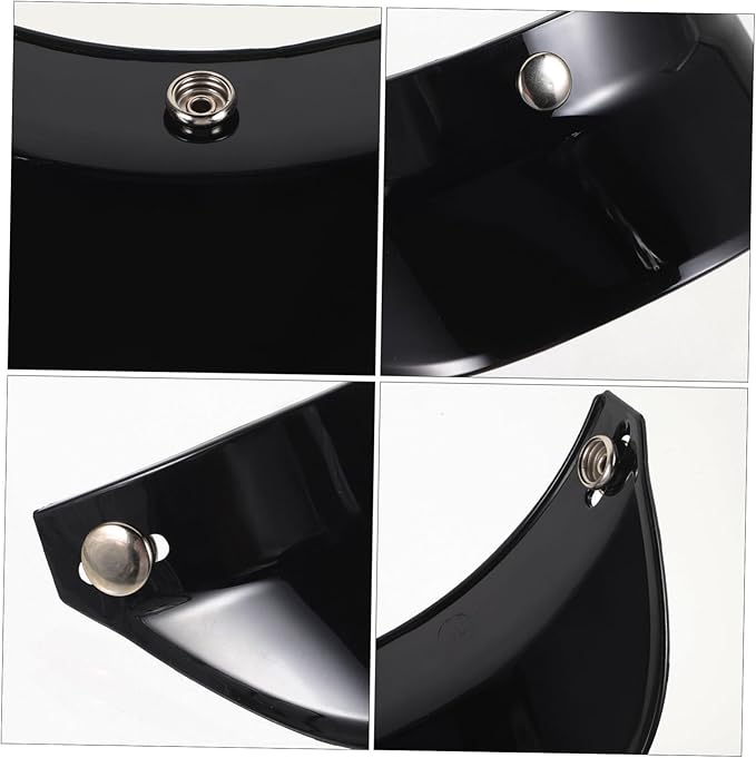Gatuida 3pcs Motorcycle Wind Shieldhelmet Lens Sun Visor for Helmets Easy Slide Buckles Summer Riding Protection