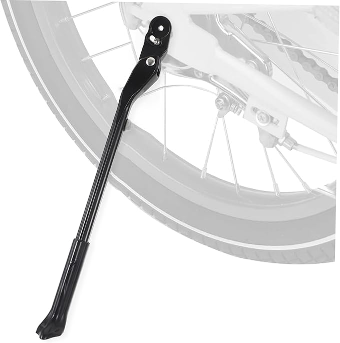 Unomor Adjustable Bike Kickstand Aluminum Alloy Bicycle Foot Support with Non-Slip Base for Mountain and Road Bikes Easy to Install for Outdoor Parking