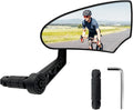 Bike Mirror for Handlebar Mount, HD Glass Bicycle Mirrors, Adjustable Bar End Bike Rear View Mirror, Scratch Resistant Bike Mirror for E-bike, City Bikes (Right 0.59-0.78")