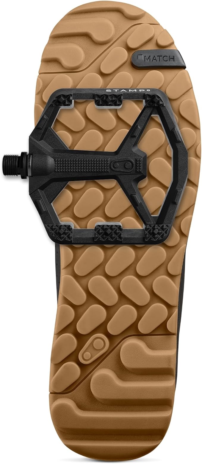 Crankbrothers Stamp Flat MTB Pedals - Size-Specific, Lightweight, Versatile, Durable Bike Pedals