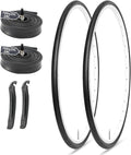 MOHEGIA Road Bike Replacement Tire: 700x25C/700x28C/700Cx35C Folding Bicycle Tire for On City Road Riding