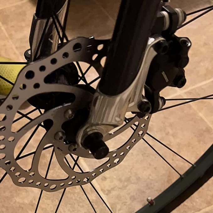 2Pcs 160mm Disc Brake Rotor Stainless Steel Bike Disc Brake Rotor with 6 Bolts Fit for Road Bike,Mountain Bike,MTB,BMX