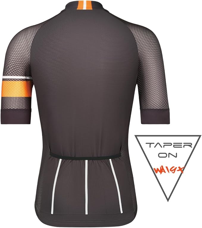 CEROTIPOLAR Snug Fit Men AirCool Cycling Jersey Bike Shirts UPF50+,PRO Dry Fit Light Weight Fabric