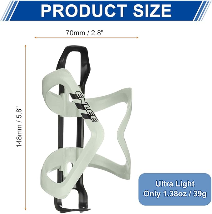 HARFINGTON Bicycle Water Bottle Holder Adjustment Right Load Bike Bottle Cages Cycling Cup Holder for MTB Gravel