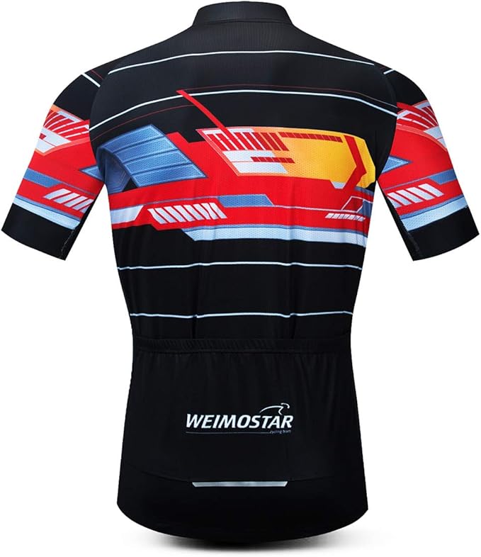Hotlion Summer Cycling Jersey Men Mountain Bike Jersey Quick Dry Bicycle Shirt Short Sleeve Cycling Clothing