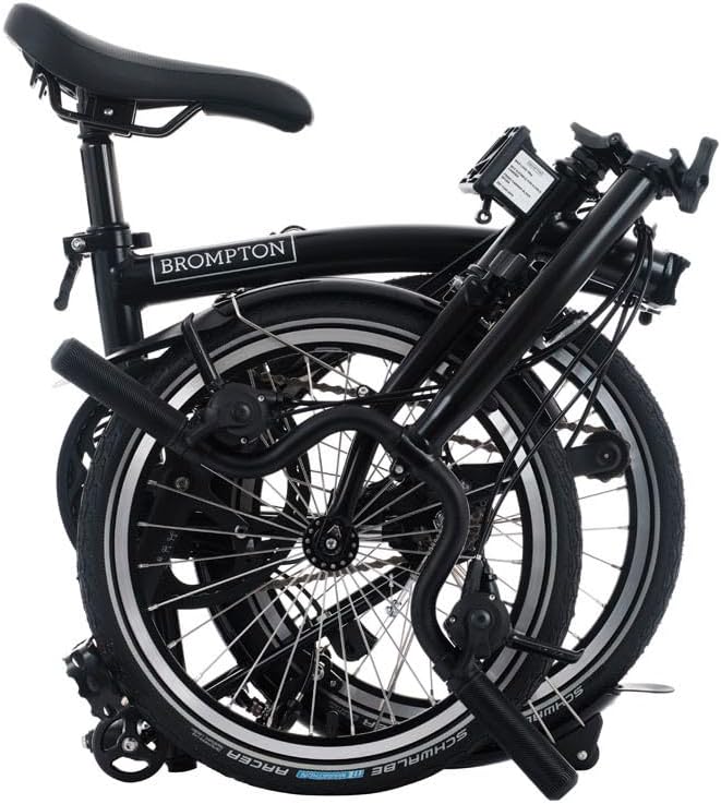 Brompton Folding Commuter Bike C Line 12-Speed | Compact, Lightweight, Urban Bike for Adults
