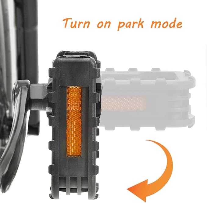 Folding Bike Pedals - 9/16" Inch Bicycle Pedals Mountain Bikes Road Bicycles Platform Pedals MTB Pedals