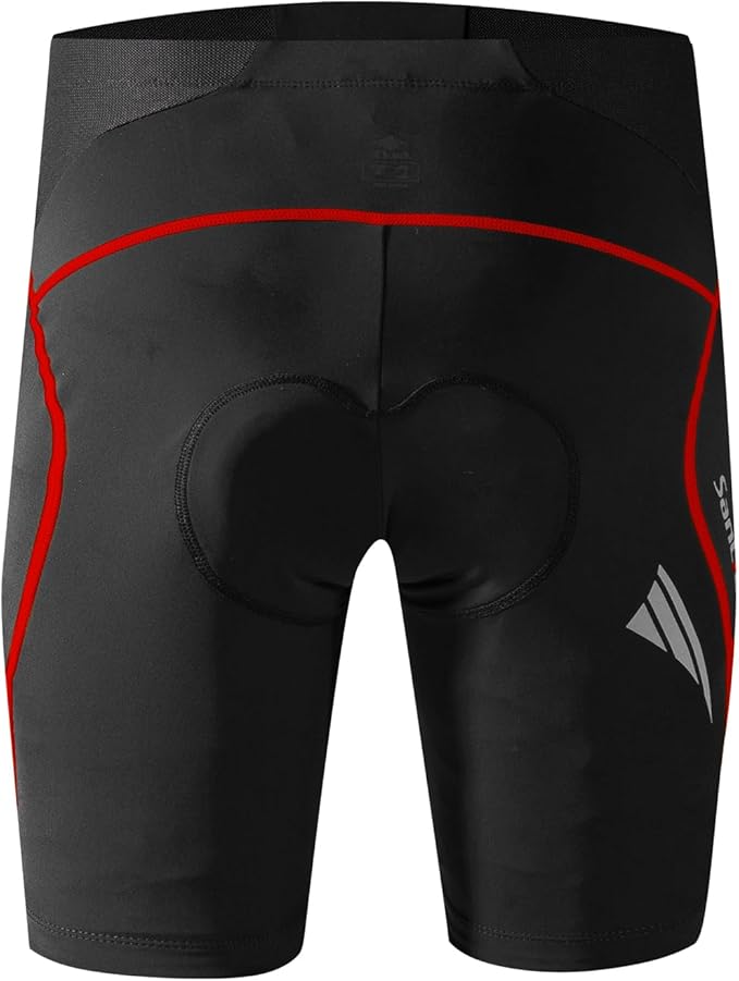 Santic Men's Cycling Shorts Padded Bicycle Riding Pants Bike Biking Clothes Cycle Wear Tights