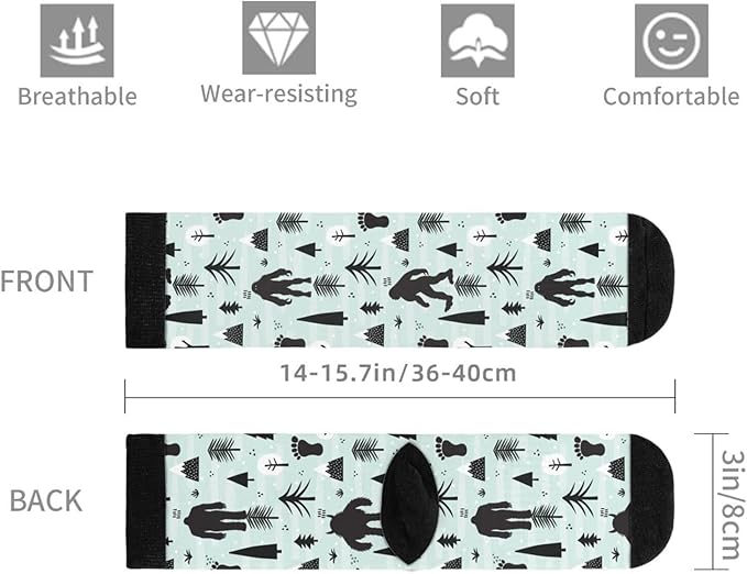 Novelty Crew Socks Crazy Socks For Women & Men