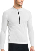 CATENA Men's Cycling Jersey Long Sleeve Shirt Running Top Moisture Wicking Workout Sports T-Shirt