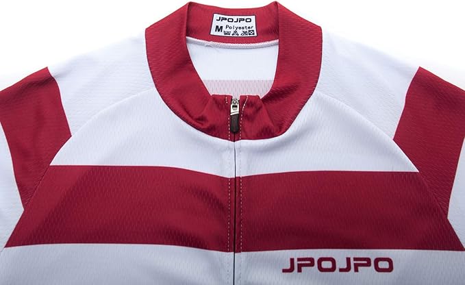 JPOJPO Men's Cycling Jersey Bike Shirt Short Sleeve MTB Summer Clothing Bicycle Tops Jacket S-3XL