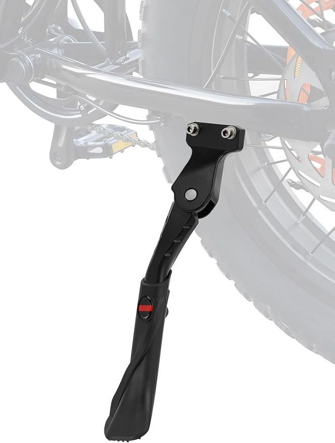 Kickstand for 24"-29" Bike,Adjustable with 40mm Mount Hole Aluminum Side Kick Stand for Ebike Kids Bike Mountain Bike Bicycle