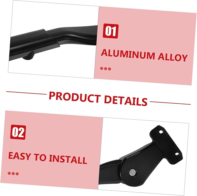 Toyvian Adjustable Bike Kickstand Aluminum Alloy Side Support for Mountain and Road Bikes Suitable for Adult Bicycles Easy Installation Sturdy Foot Brace