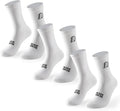 ROCKBROS Aerodynamic Cycling Socks with Wear-resistant Heel, VNS Halloween Series Breathable Athletic Crew Socks, 2 & 3-Pack
