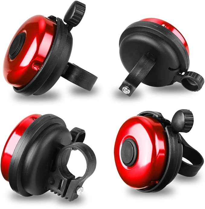 Accmor Classic Bike Bell, Aluminum Bicycle Bell, Loud Crisp Clear Sound Bicycle Bike Bell for Adults Kids