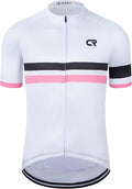 Coconut Ropamo CR Mens Cycling Jersey Short Sleeve Road Bike Shirt with 3+1 Zipper Pockets Breathable Quick Dry