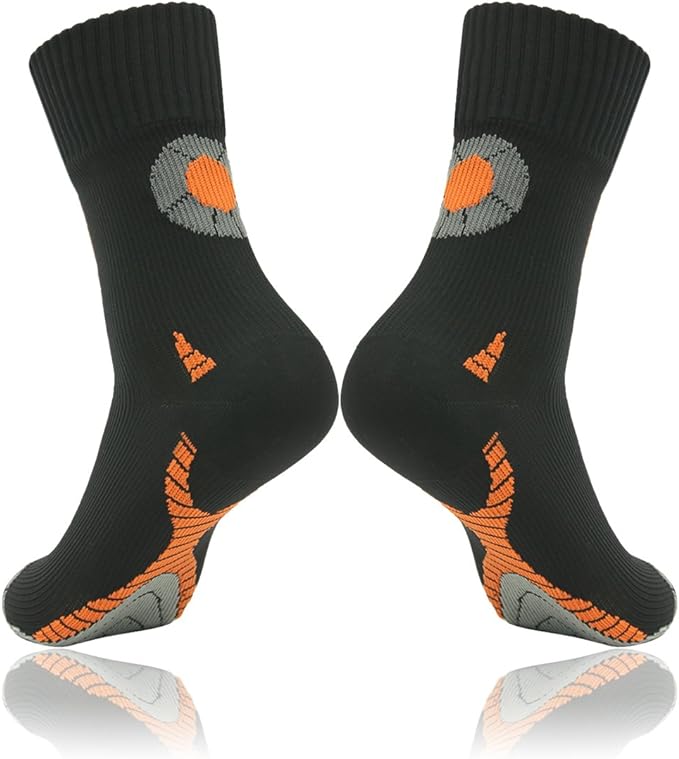 RANDY SUN Waterproof Breathable Socks, [SGS Certified] Unisex Novelty Skiing Trekking Hiking Wading Trail Socks