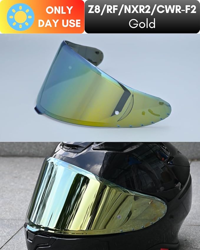 Helmet Visor Replacement for Z8/CWR-F2/NXR2/RF-1400 Shield Helmets Accessories Universal