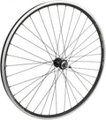 700C/29in Alloy Hybrid Bike Wheel - RYDE Zac2000 Double Wall Rim, Compatible Hub, 36 Spokes, 14G Black Spokes, 135mm Axle, Lightweight, Durable, Tubeless-Ready for Commuter, Gravel, and Comfor