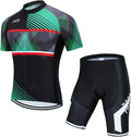 Cycling Jerseys Sets Short Sleeve Bike Clothing Suits Bicycle top Men MTB Jersey Breathable Summer