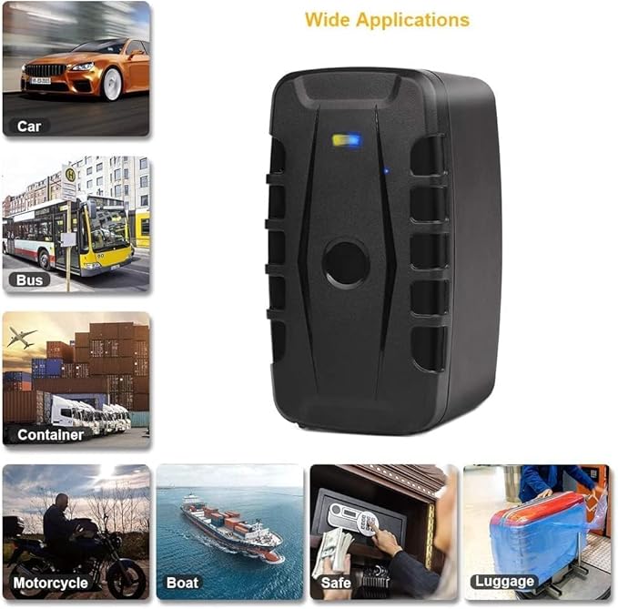GPS Tracker for Vehicles Winnes 4G TK918 Worldwide Real-time Tracking Magnetic GPS Locator with 20000mah Battery Waterproof Tracker with Anti-Theft Alarm for Car/Boat,SIM Card Needed