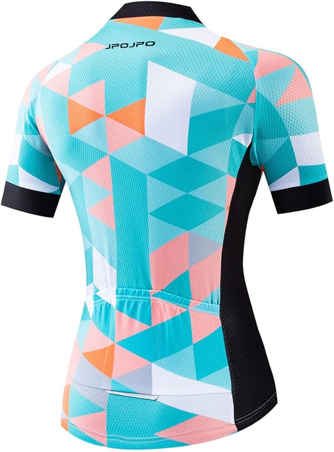 Cycling Jersey Women MTB Tops Mountain Bike Jersey Shirts Short Sleeve Summer