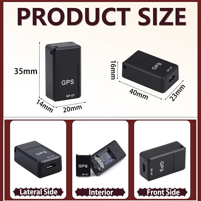 GPS Tracker for Vehicles,Portable Real Time Magnetic GPS Tracking Device, Full Global Coverage Location GPS Tracker for Kids,Car/Trucks/Person/Dogs.No Subscription Required/No Monthly Fee