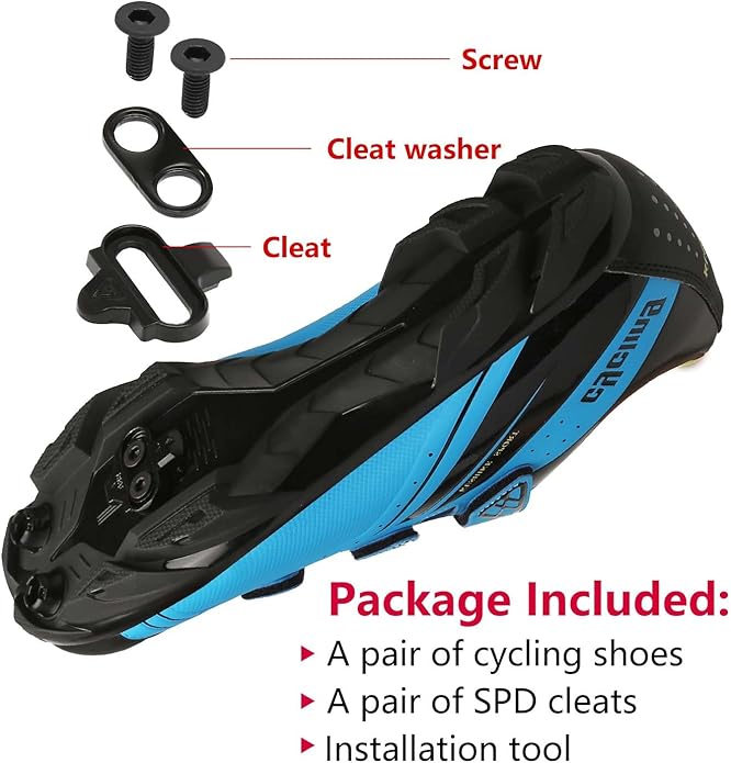 Unisex Cycling Shoes Compatible with pelaton Indoor Road Bike Shoes Mountain Bike Shoes for Men and Women Delta Cleats Clip Outdoor Pedal Bicycle Shoes MTB Shoes for Men