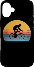 Racing Road Bike Vntage Cycling Riding Racing Bike Bicycle Case for iPhone 16 Plus