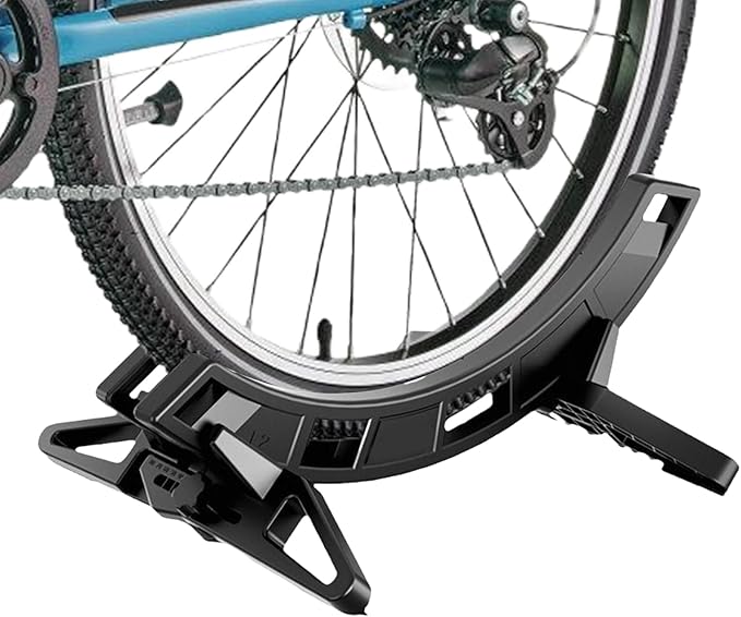 Indoor Bike Stand, Bike Parking Holder for Garage or Home | Adjustable Bicycle and Scooter Floor Rack, Sturdy Construction, Space Efficient Design, Perfect for Storing Multiple Bikes Safely and Neatly