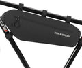 ROCKBROS Bike Frame Bag Waterproof Bike Triangle Bag Bicycle Under Top Tube Bag Corner Pouch Storage Bag Approx. 4 Litres for Cycling Accessories