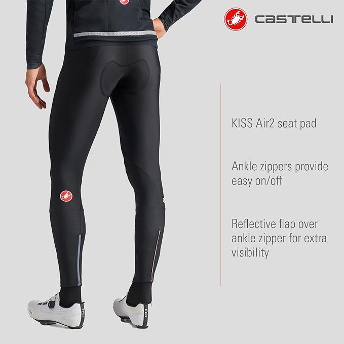 CASTELLI Men's Entrata Bibtight for Road and Gravel Biking I Cycling