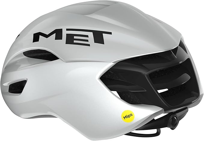 MET Manta MIPS Aero Road Bike Helmet | Lightweight Aerodynamic Cycling Helmet for Adults, Internal Air Channeling, MIPS-C2 Tech, Sunglasses Port
