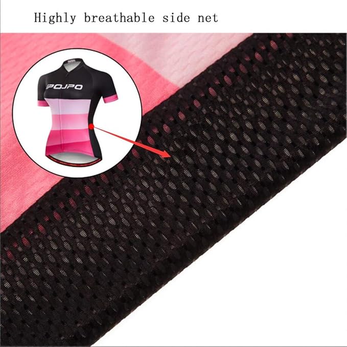 Cycling Jersey Women MTB Tops Mountain Bike Jersey Shirts Short Sleeve Summer